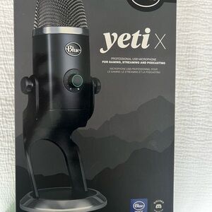 Blue Yeti X Microphone - Black and Silver